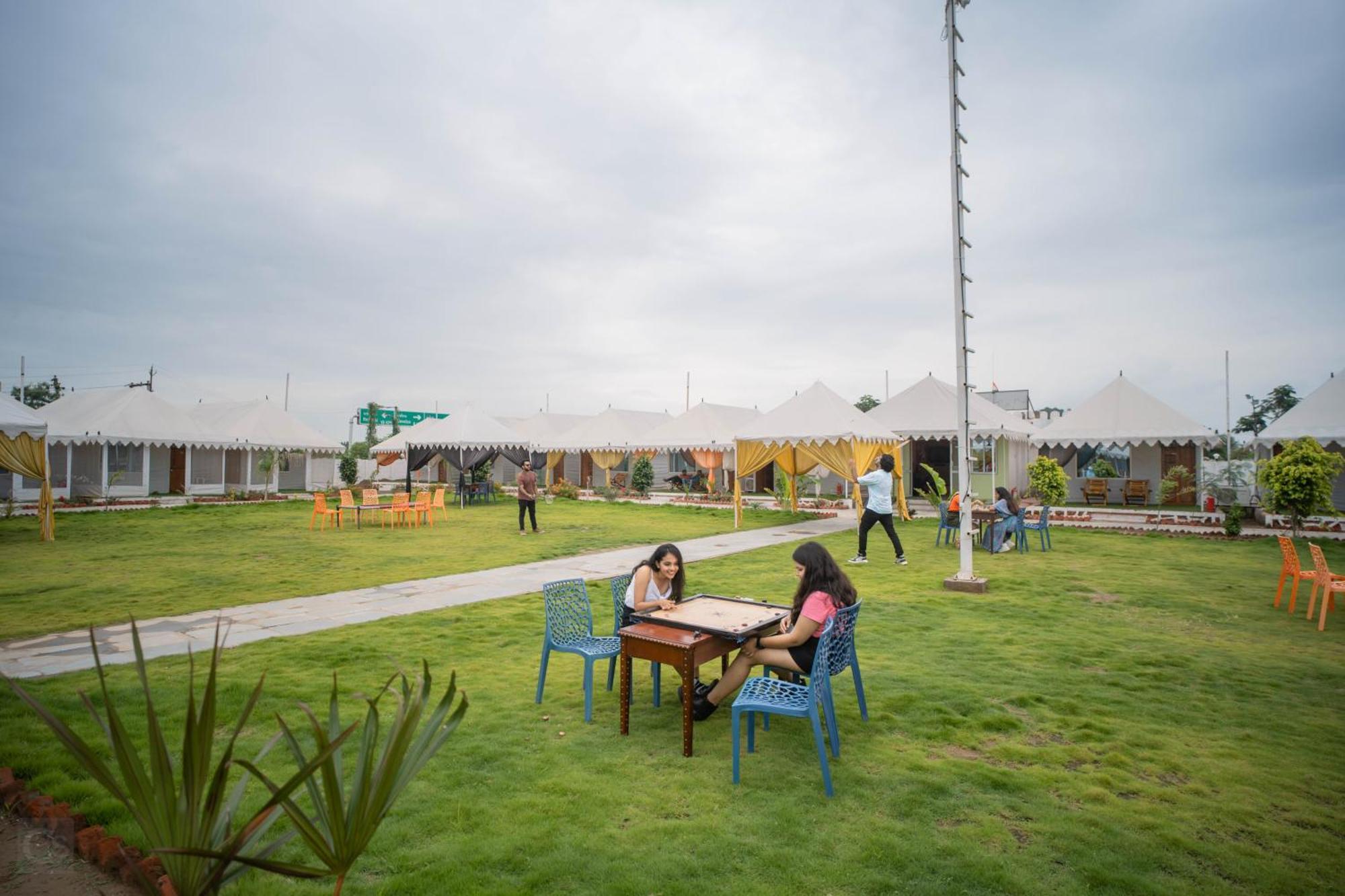 The Royal Heritage Tent Resort- Statue Of Unity Kevadia Exterior photo