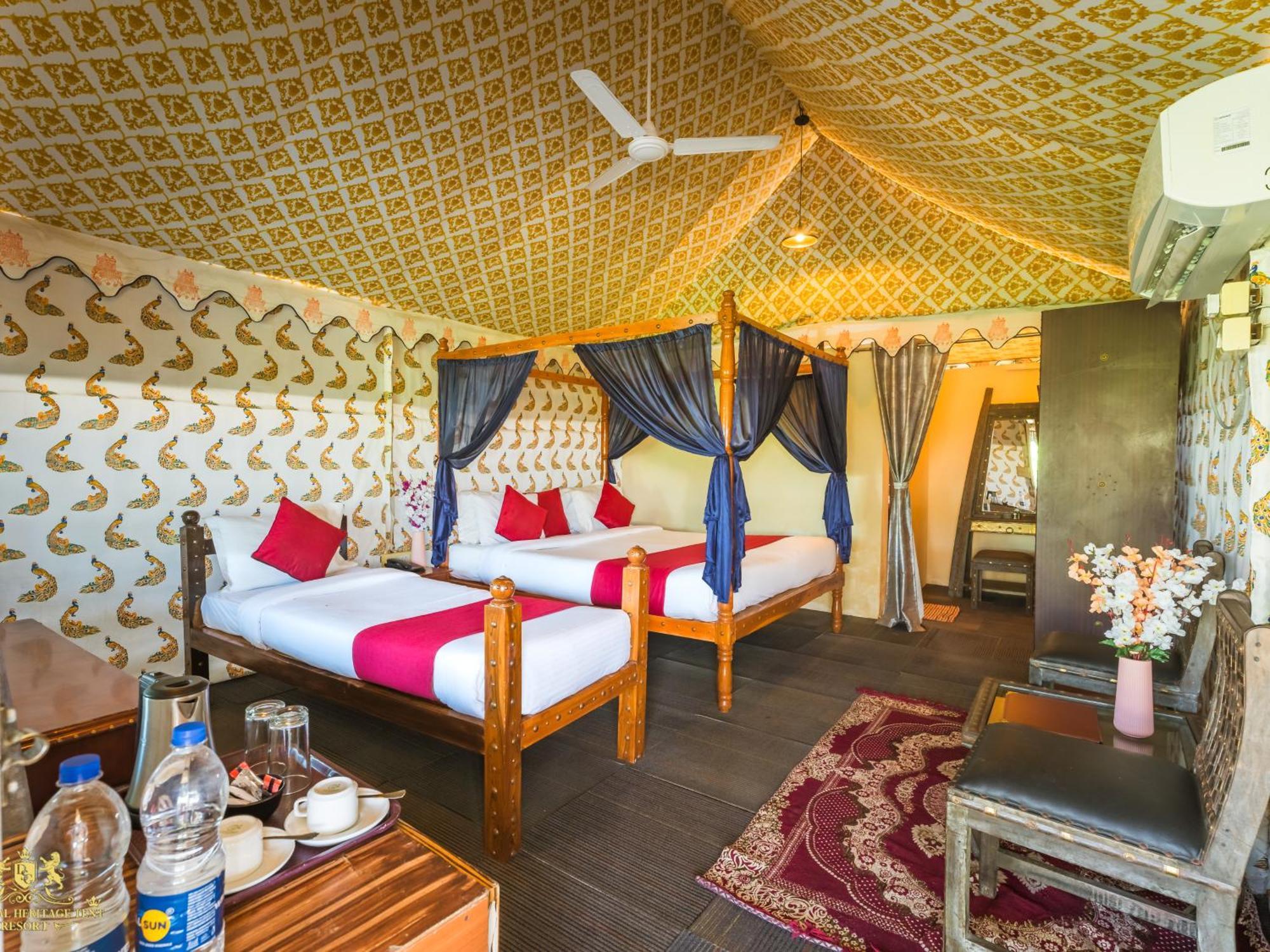 The Royal Heritage Tent Resort- Statue Of Unity Kevadia Room photo